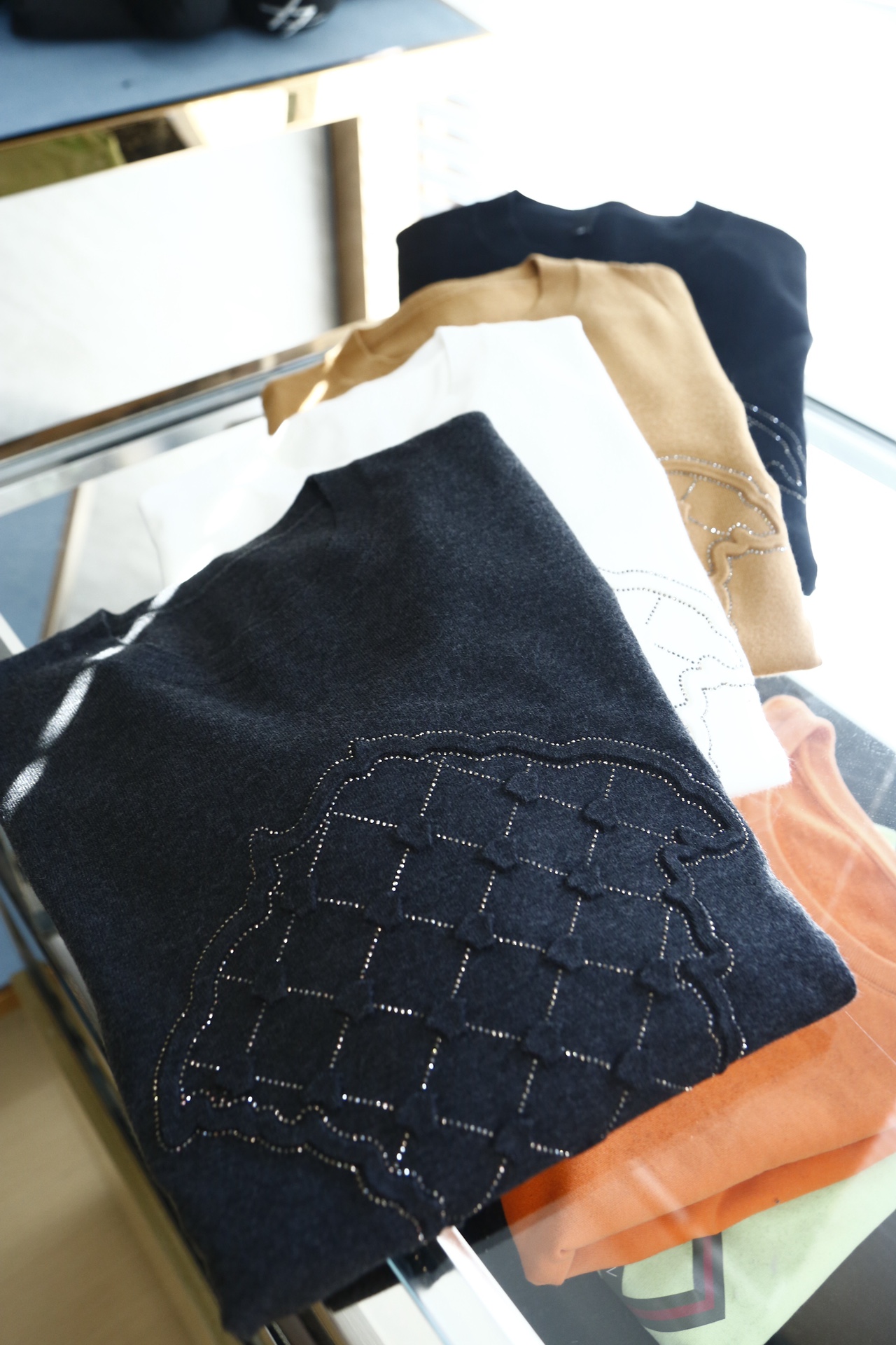 Versace Clothing Sweatshirts Lattice Knitting Wool Fall/Winter Collection Fashion Casual