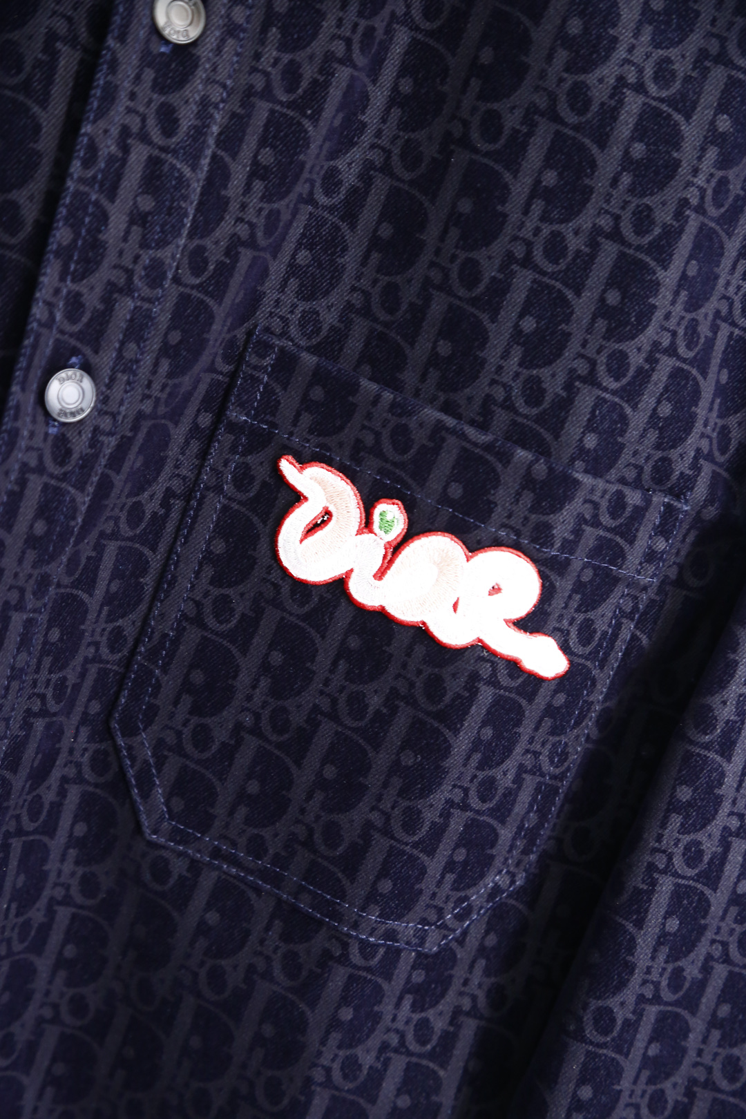 DIOR AND KAWS Limited Edition Spring Snake Jacket Shirt Collection - 图片 4