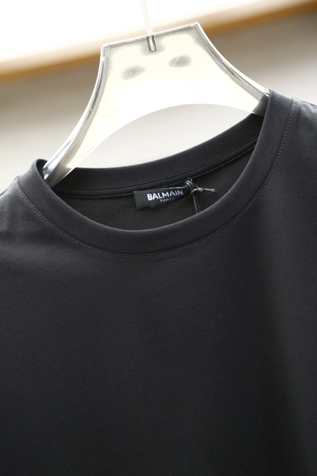 Balman 2025 Men’s Silk T-shirts with Classic Logo Design and Mordon-style Profile - 图片 3