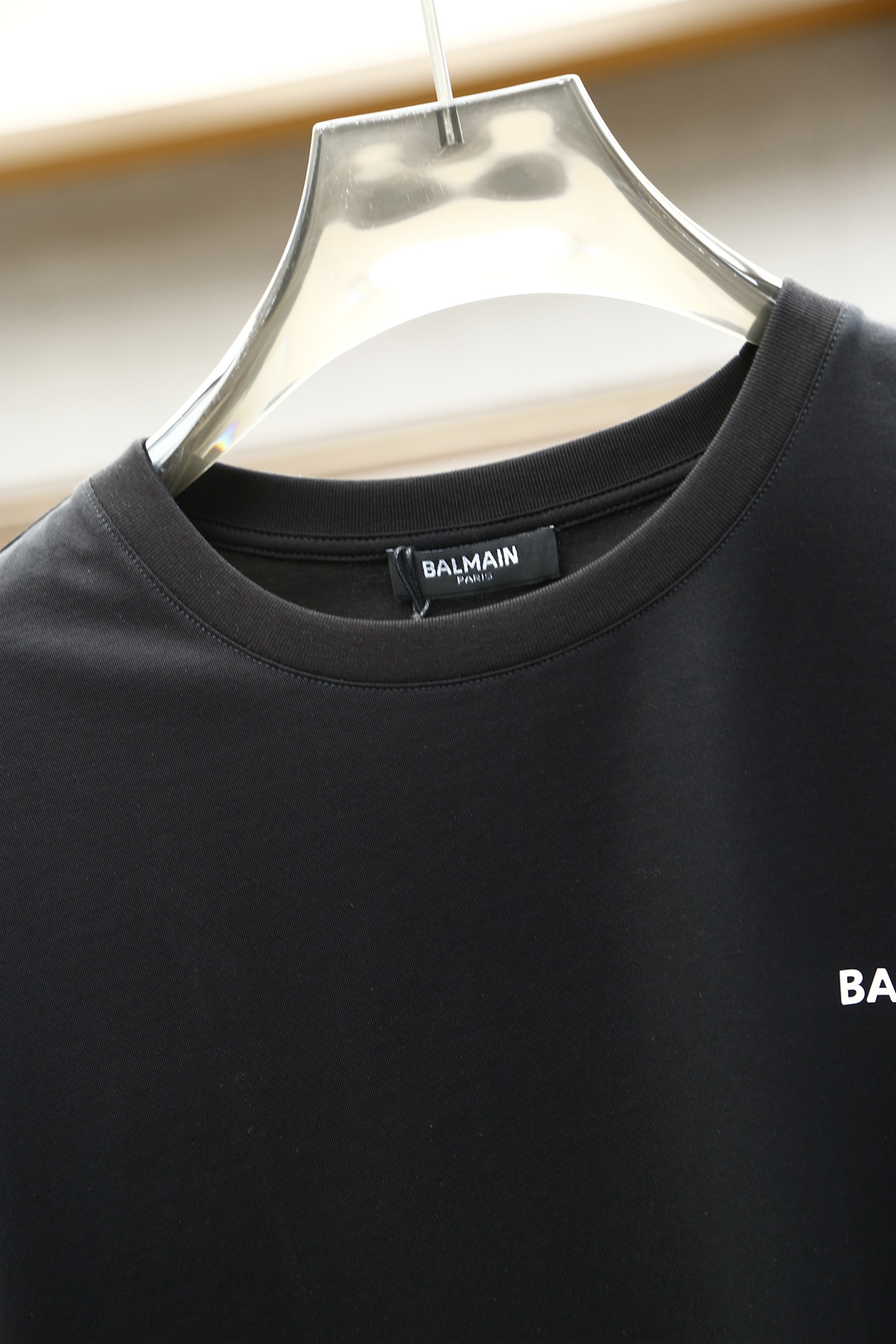 2025 Spring & Summer Man Balman Silk T-shirt Collection with Classic Logo. - 图片 5