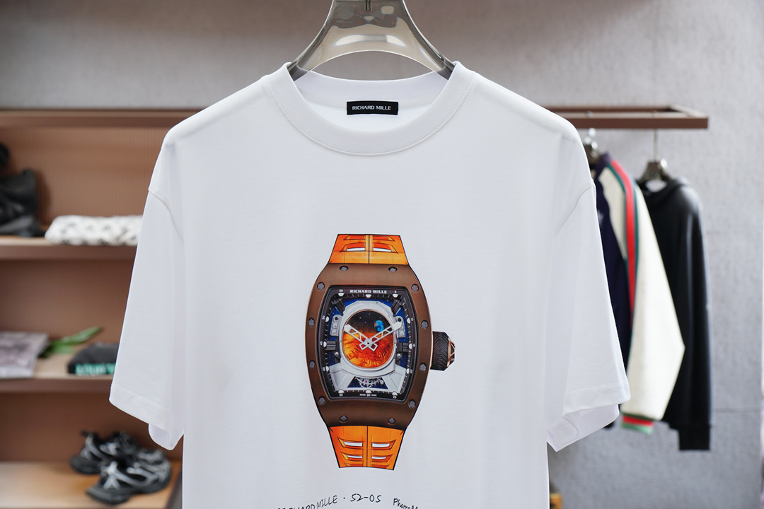 Richard Mille’s Exclusive High-End Custom Short Sleeve Shirt Collection: Luxury Fabric, Fine Craftsmanship, Premium Comfort - 图片 5
