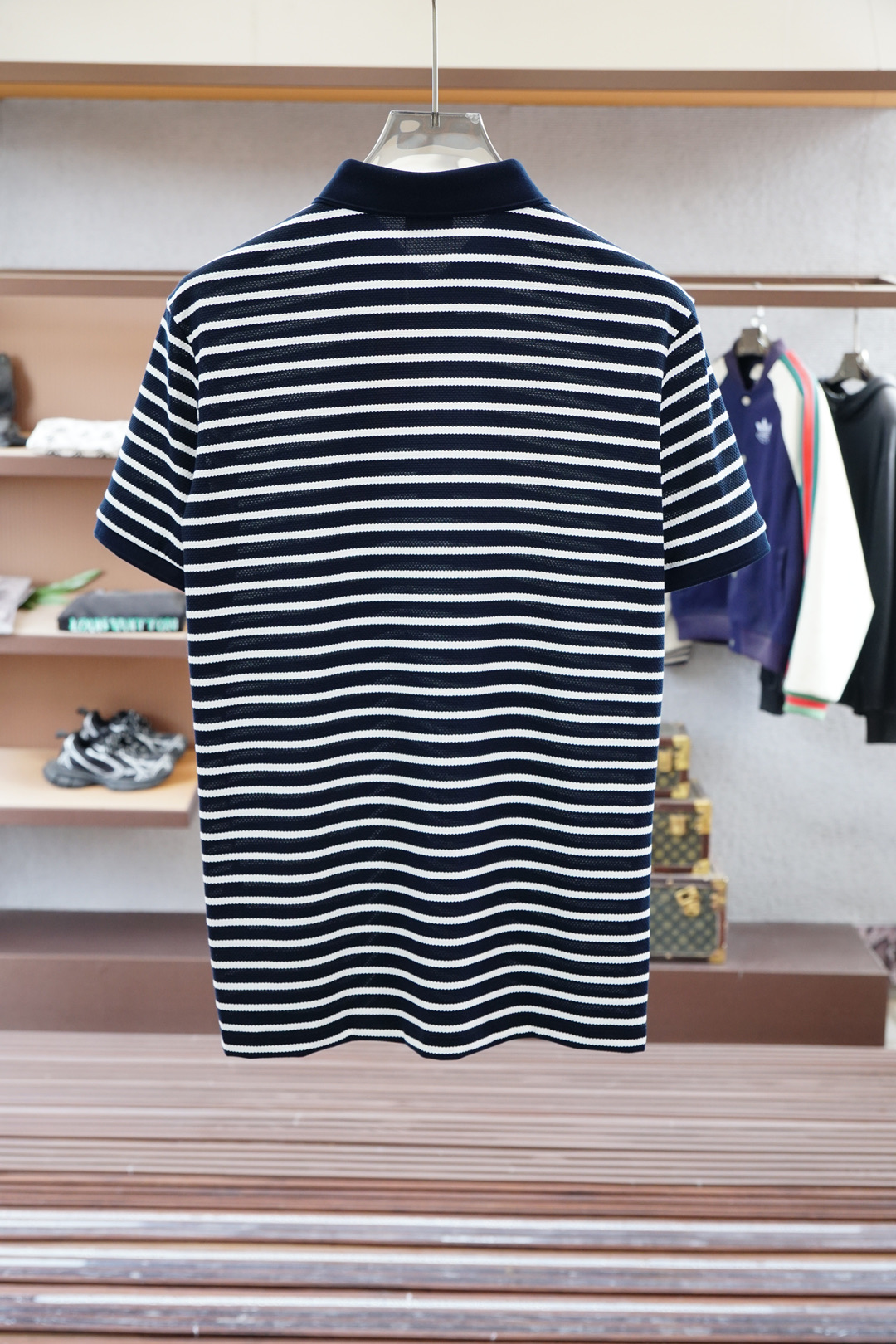 P590 Boss-2025s Summer New: High-end Business Man’s Luxury Polo Suit - 图片 3
