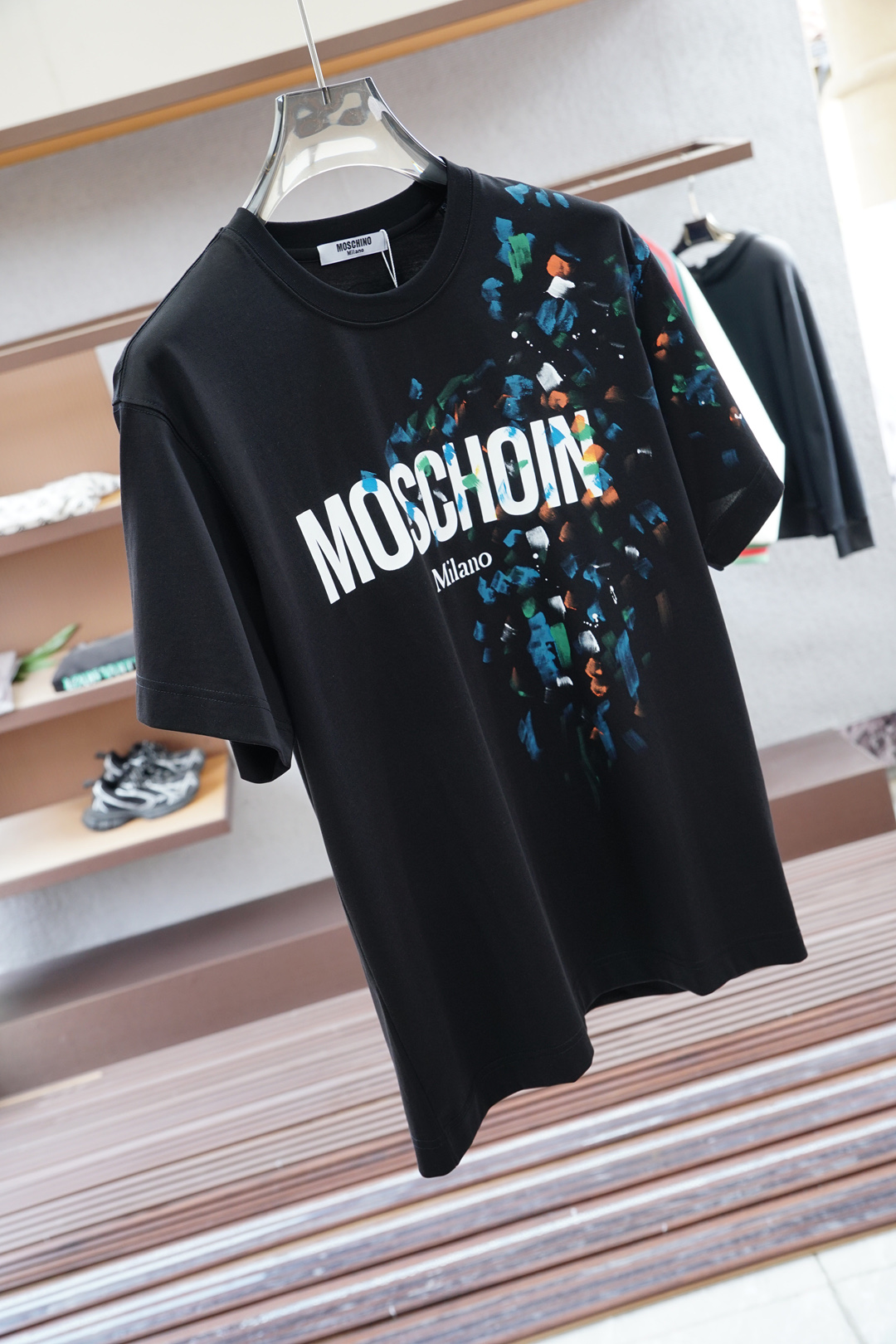 Fashionable Spring T-Shirts from Moscow: Quality Design with Classic Logo-Letter and Custom Fabric - 图片 7