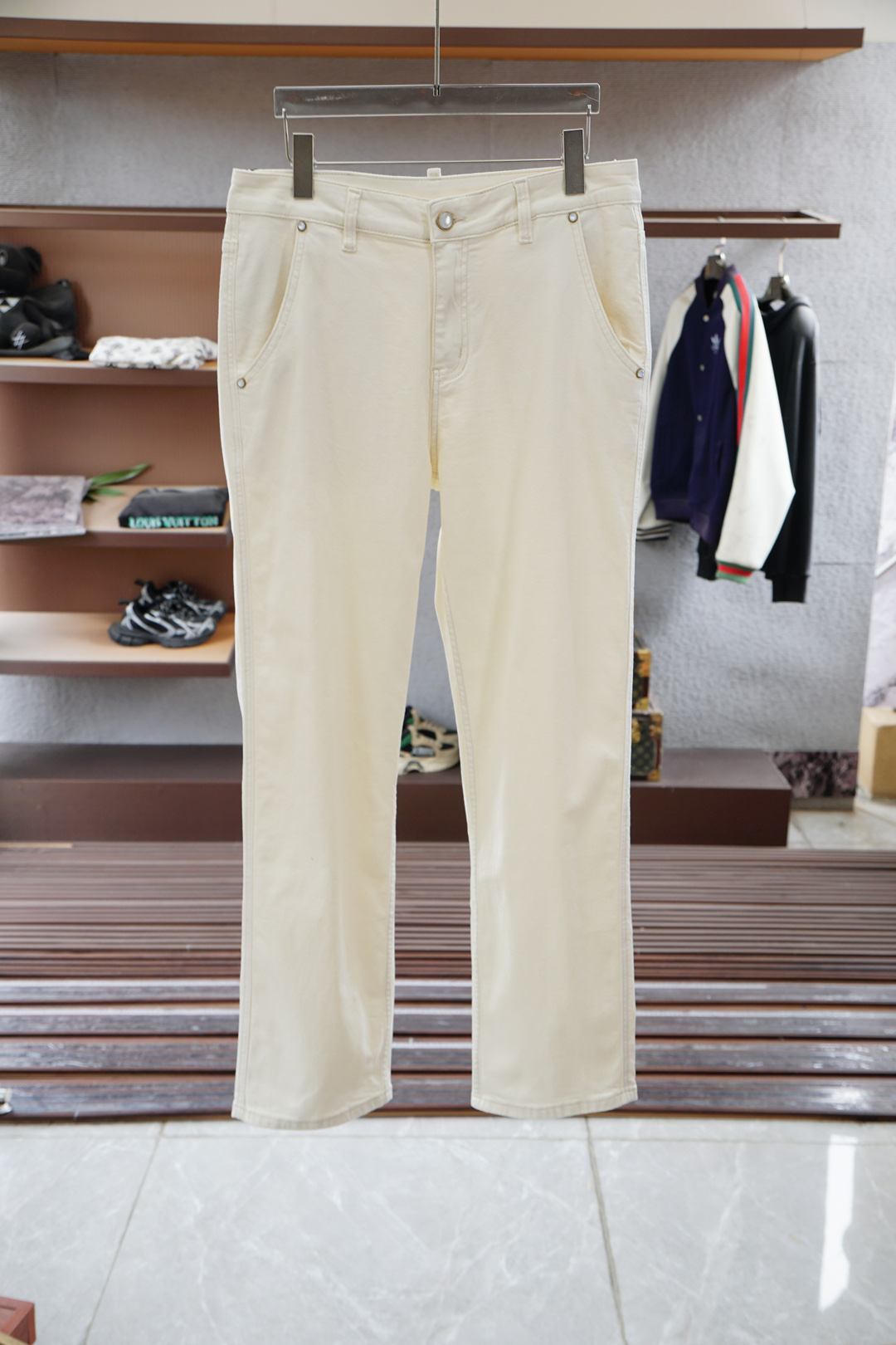 Polo-🫶2025 Spring & Summer: High-End Fashion Pants with Classic Logo & Hardware