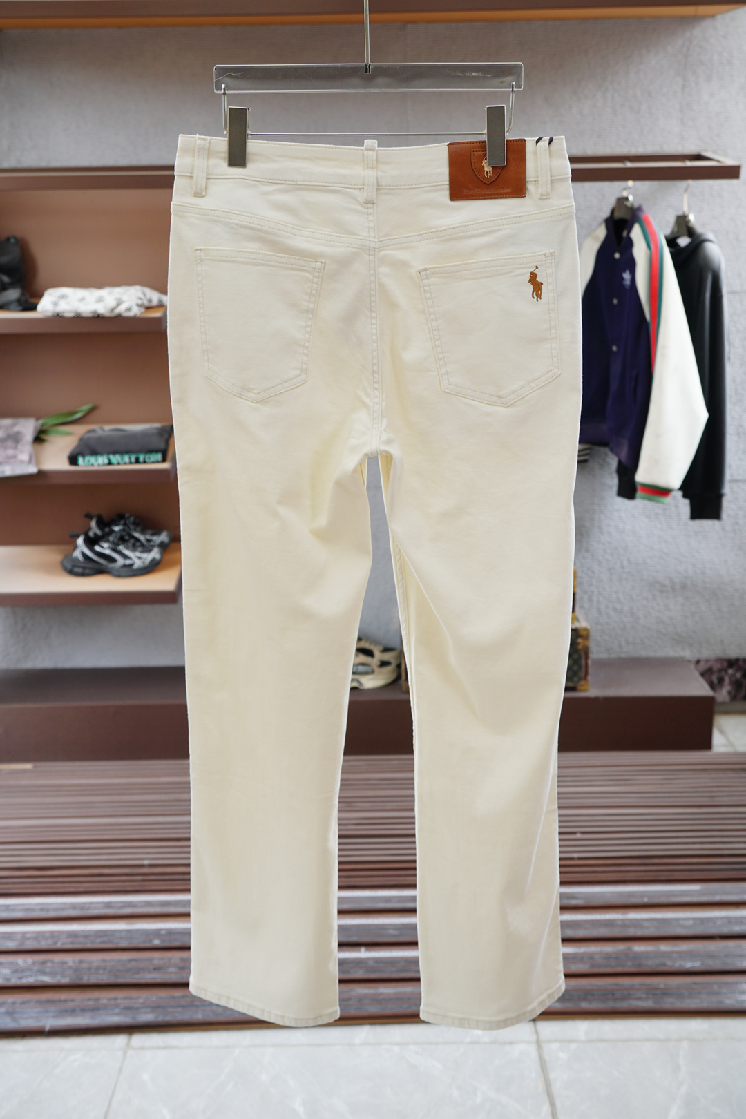 Polo-🫶2025 Spring & Summer: High-End Fashion Pants with Classic Logo & Hardware - 图片 7