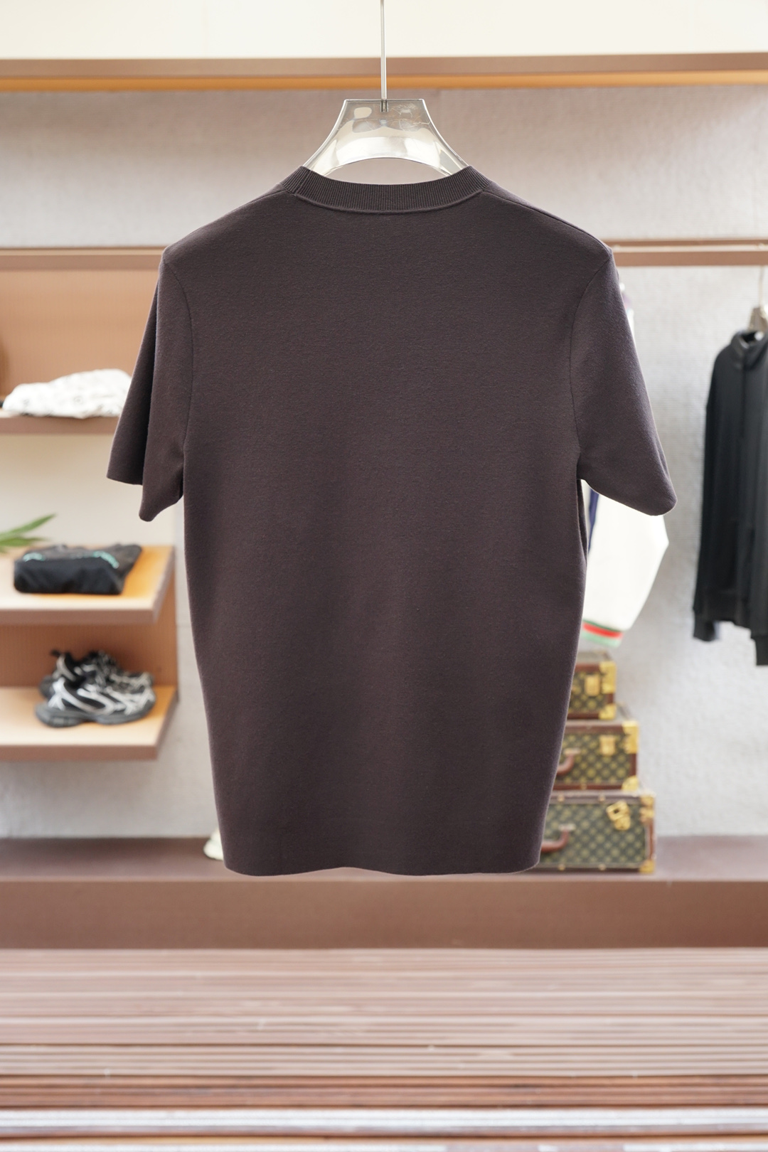 Gucci 古奇🍐2025ss秋冬专柜同款同步上新短袖醋酸天丝羊毛针织面料 一体起脚针织 高端人士必备单