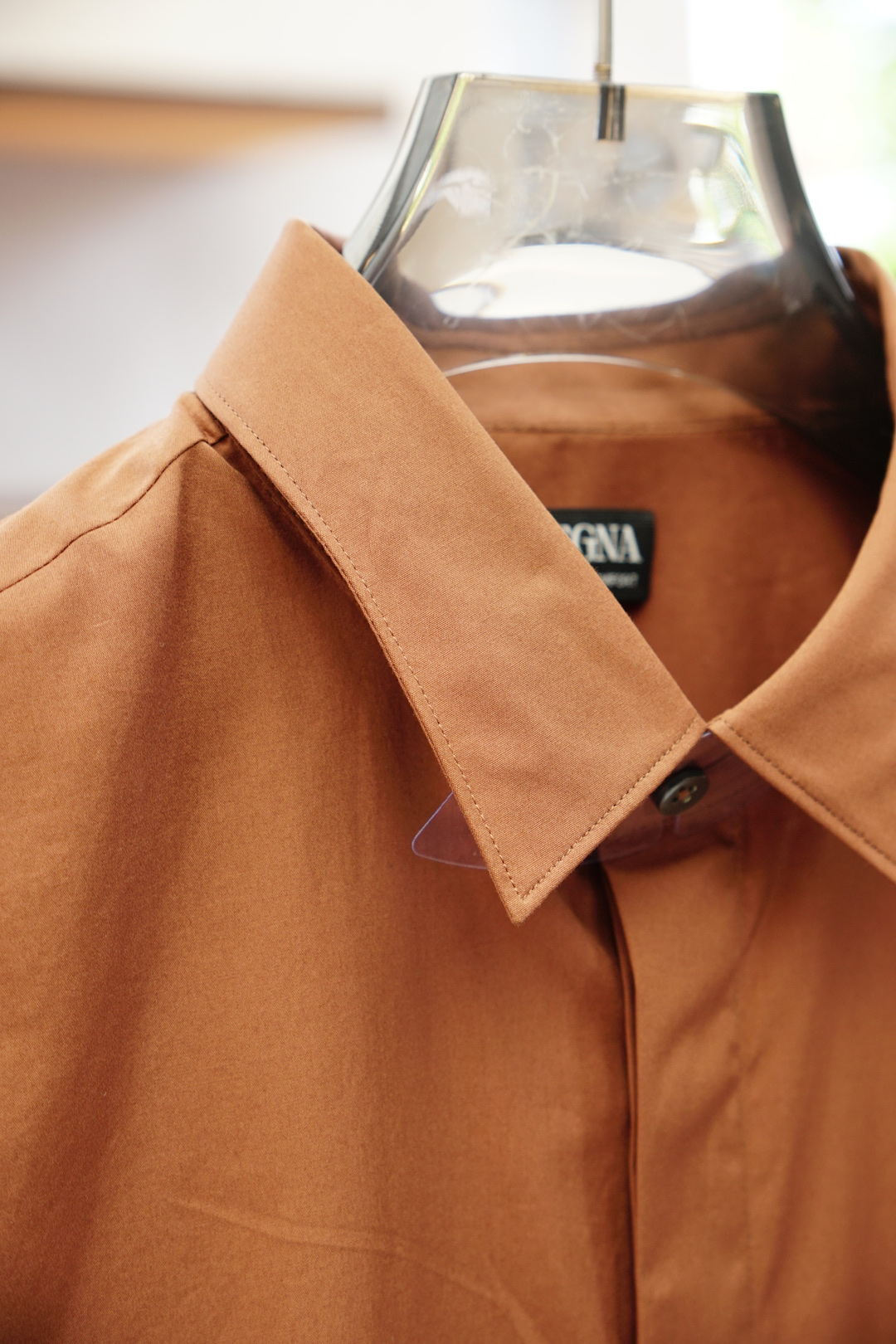 ，杰尼亚；纯原，懂货的来，贸易公司订单❗️杰尼亚府绸棉男士衬衫，通勤商务都可！真正精品，高端精英首选！ 