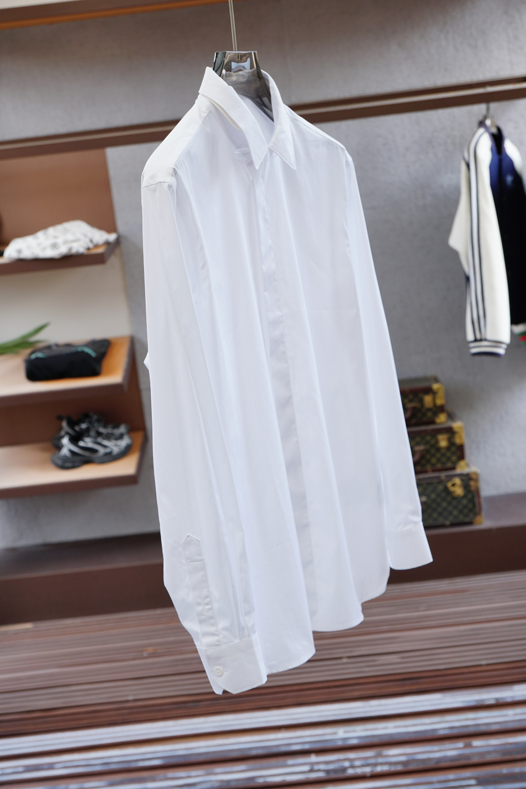 ，杰尼亚/纯原，懂货的来，贸易公司订单❗️杰尼亚府绸棉男士衬衫，通勤商务都可！真正精品，高端精英首选！ 