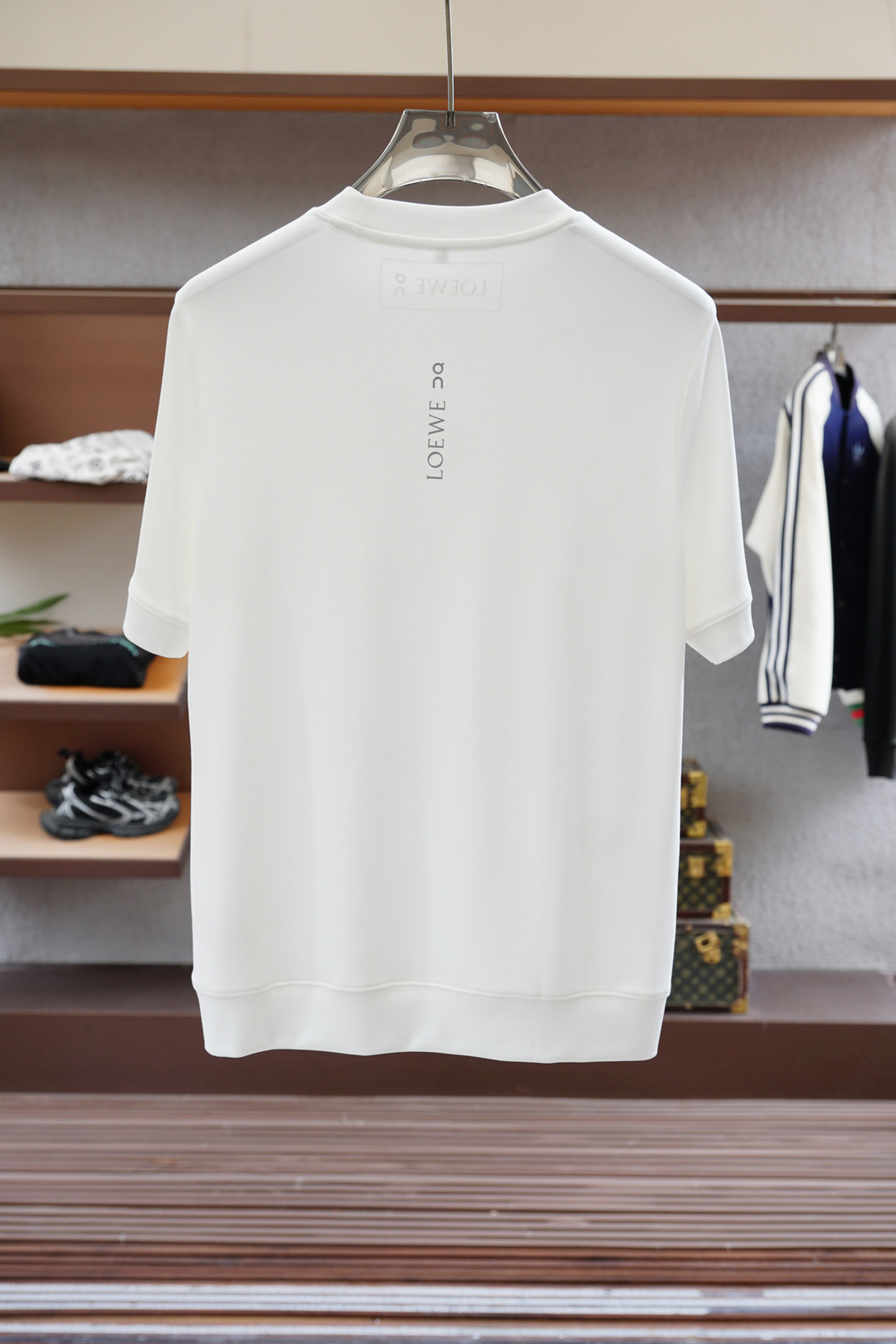 Loewe罗意威高级成衣 2025秋冬打底系列！熟男 轻熟男 最爱款式 最经典净色通勤百搭帅气的圆领短袖