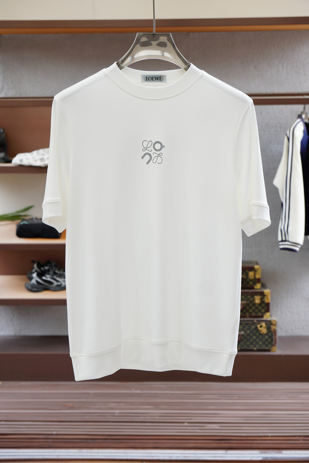 Loewe罗意威高级成衣 2025秋冬打底系列！熟男 轻熟男 最爱款式 最经典净色通勤百搭帅气的圆领短袖