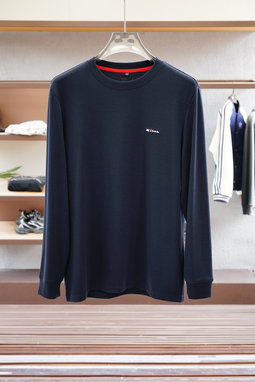 Kiton/高级成衣 2025秋冬打底系列！熟男 轻熟男 最爱款式 最经典净色通勤百搭帅气的圆领短袖打底