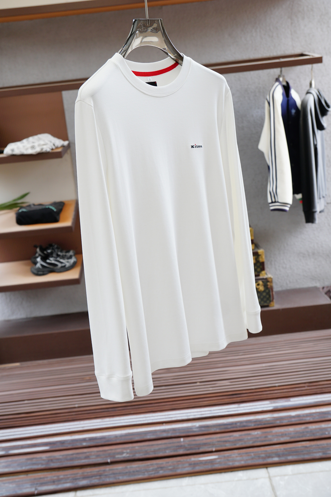Kiton/高级成衣 2025秋冬打底系列！熟男 轻熟男 最爱款式 最经典净色通勤百搭帅气的圆领短袖打底
