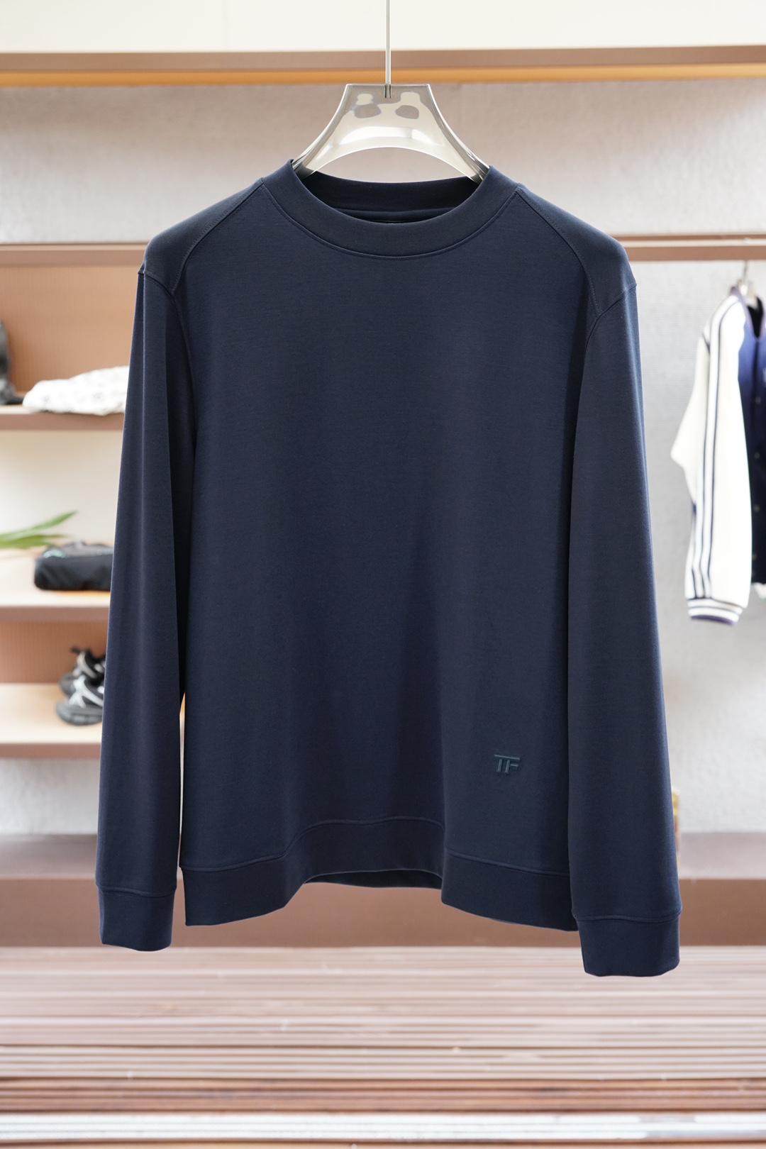 TF/高级成衣 2025秋冬打底系列！熟男 轻熟男 最爱款式 最经典净色通勤百搭帅气的圆领短袖打底衫 一