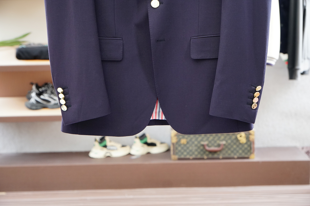 典藏新品】TB原单男士2025年最新春夏时装羊毛单西，贸易公司渠道货，25年春夏官宣画册及专柜挂售款，明