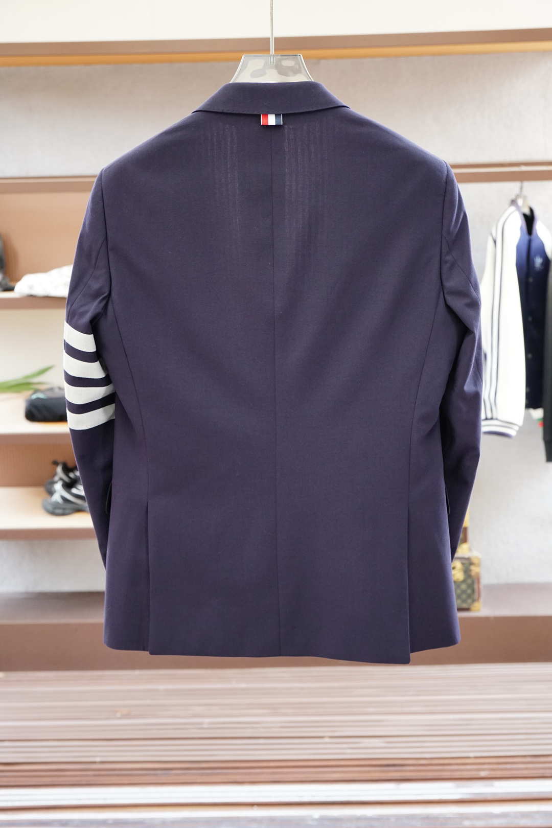 典藏新品】TB原单男士2025年最新春夏时装羊毛单西，贸易公司渠道货，25年春夏官宣画册及专柜挂售款，明