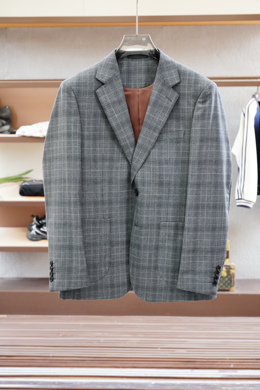 新品来袭】TB-男士休闲时尚羊毛西服套装，高端洋行出品，殿堂级品鉴奢华臻物，秋冬新品，高级成衣限定系列，