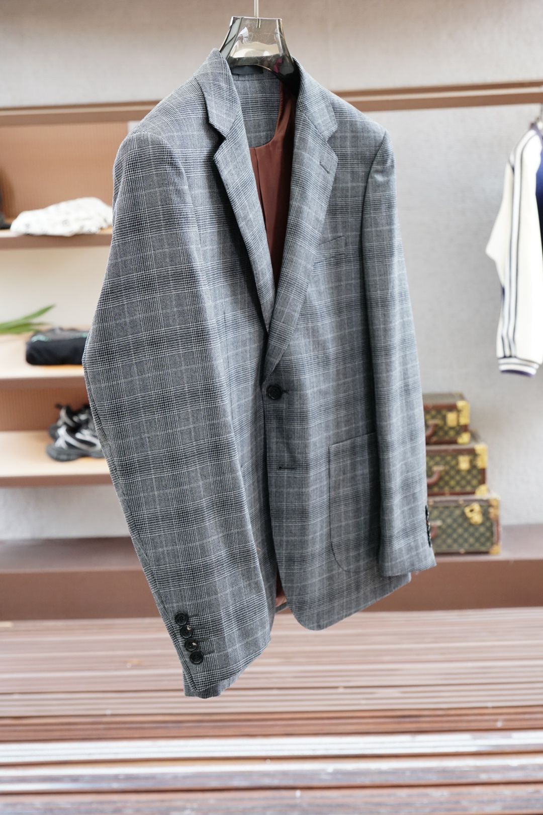 新品来袭】TB-男士休闲时尚羊毛西服套装，高端洋行出品，殿堂级品鉴奢华臻物，秋冬新品，高级成衣限定系列，