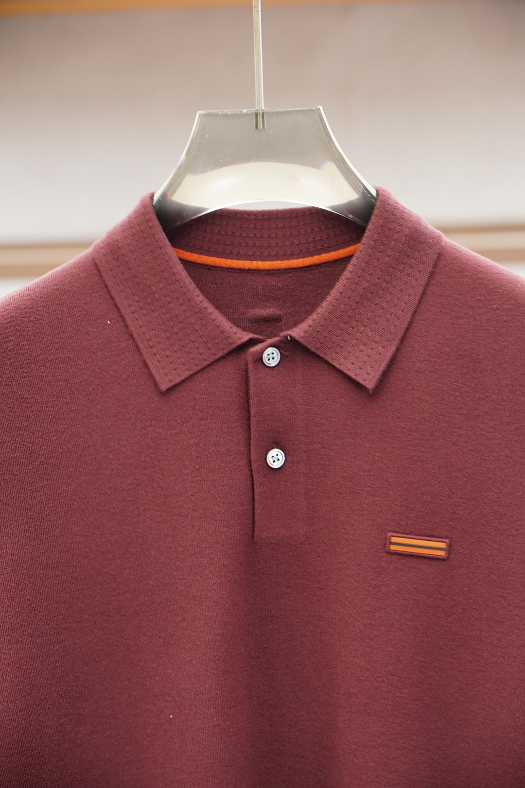 杰尼亚-🍐2025ss秋冬专柜同款同步上新短袖醋酸天丝羊毛针织面料 一体起脚针织 高端人士必备单品，懂货