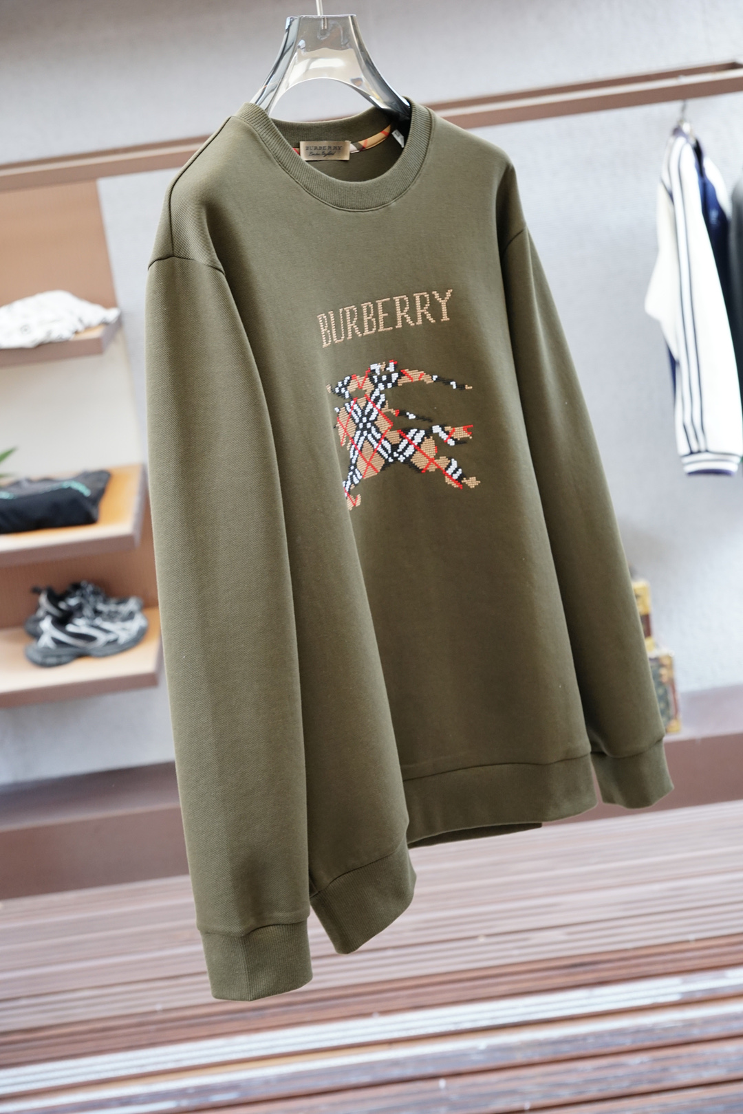 BBR 巴宝莉-2025早秋 新款卫衣，高品质，顶级版本贸易公司渠道订单，海外精品独家限定发售，经典即永