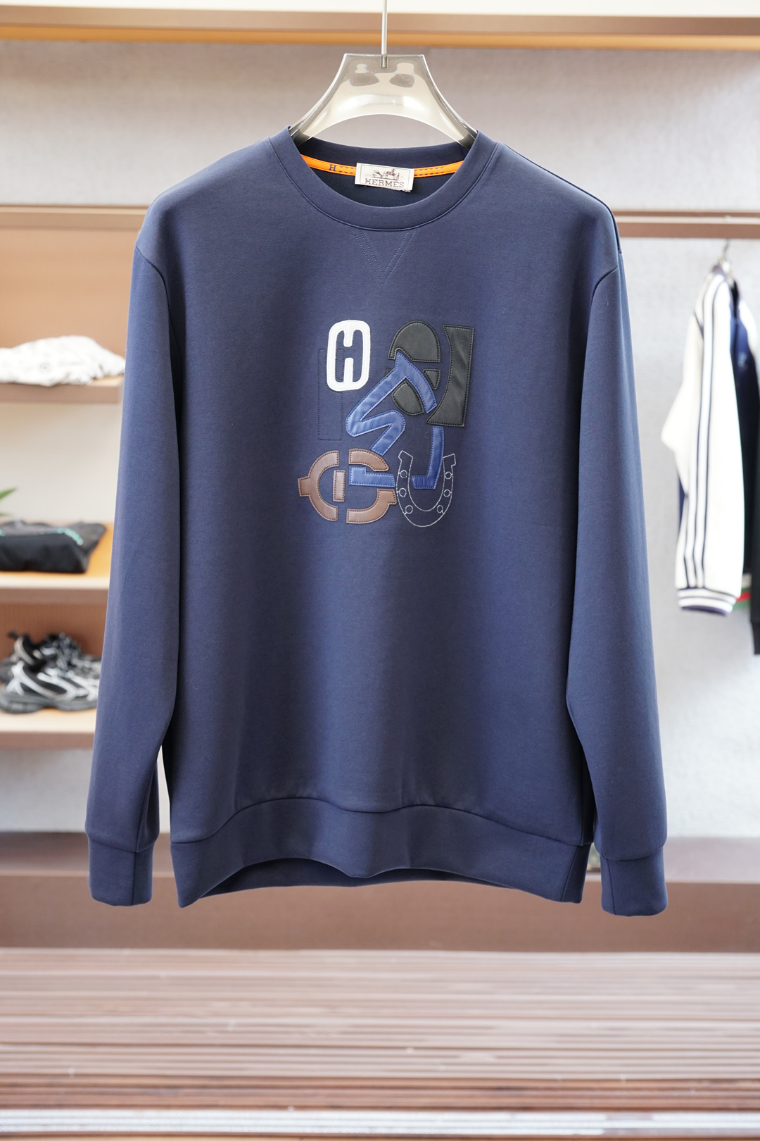 Hermes爱马仕-2025早秋 新款卫衣，高品质，顶级版本贸易公司渠道订单，海外精品独家限定发售，经典