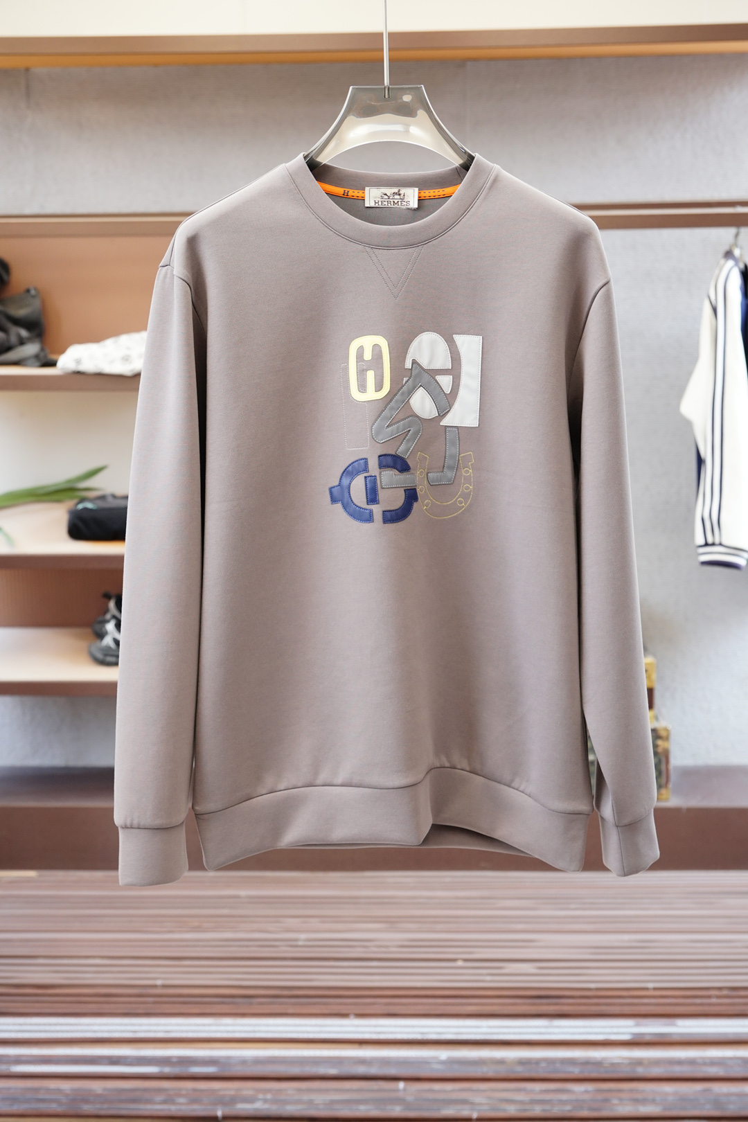 Hermes爱马仕-2025早秋 新款卫衣，高品质，顶级版本贸易公司渠道订单，海外精品独家限定发售，经典