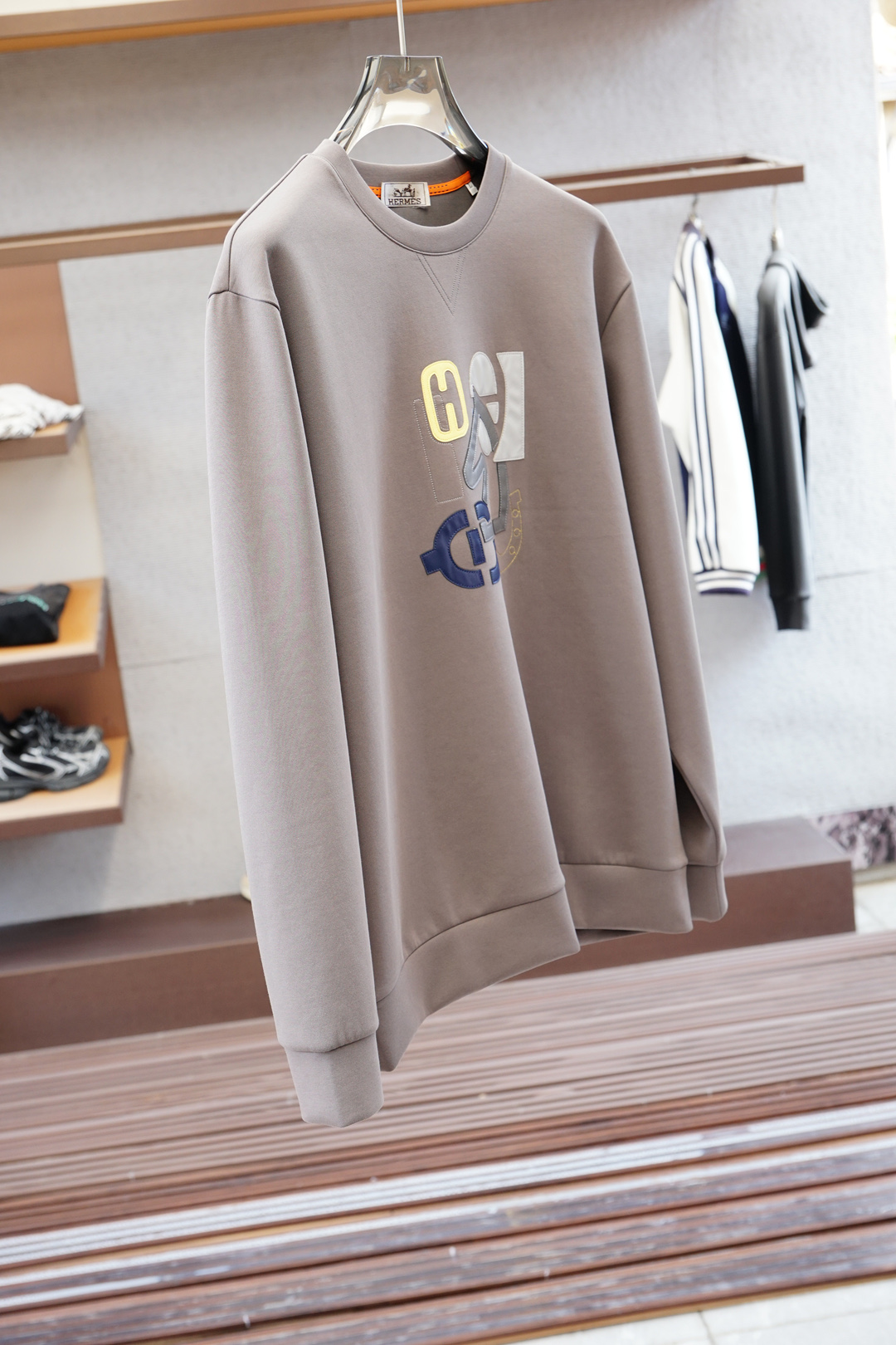 Hermes爱马仕-2025早秋 新款卫衣，高品质，顶级版本贸易公司渠道订单，海外精品独家限定发售，经典