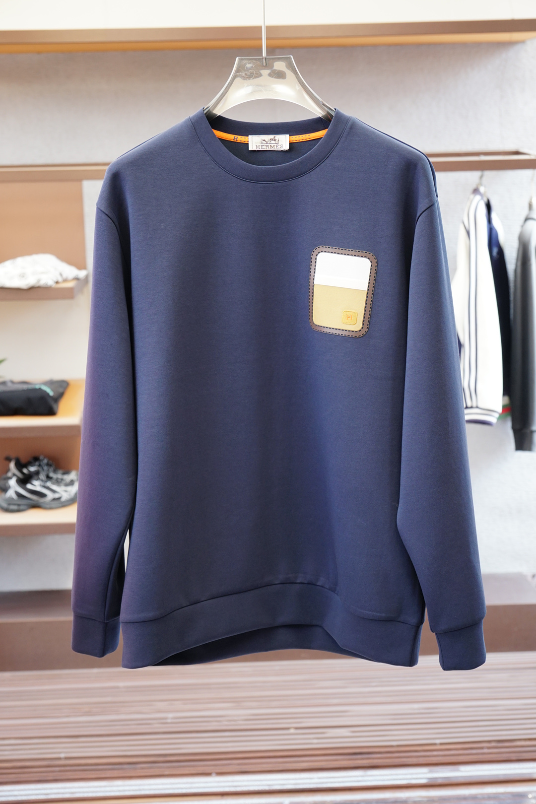 Hermes爱马仕-2025早秋 新款卫衣，高品质，顶级版本贸易公司渠道订单，海外精品独家限定发售，经典