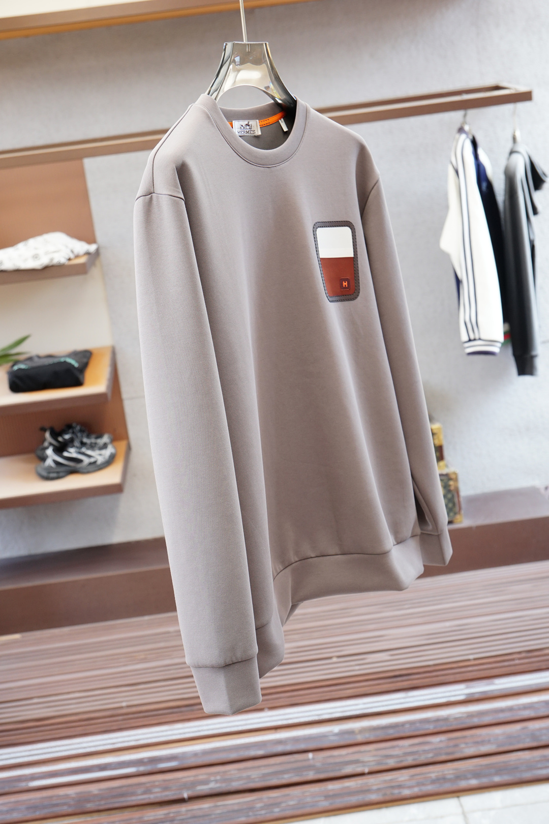 Hermes爱马仕-2025早秋 新款卫衣，高品质，顶级版本贸易公司渠道订单，海外精品独家限定发售，经典