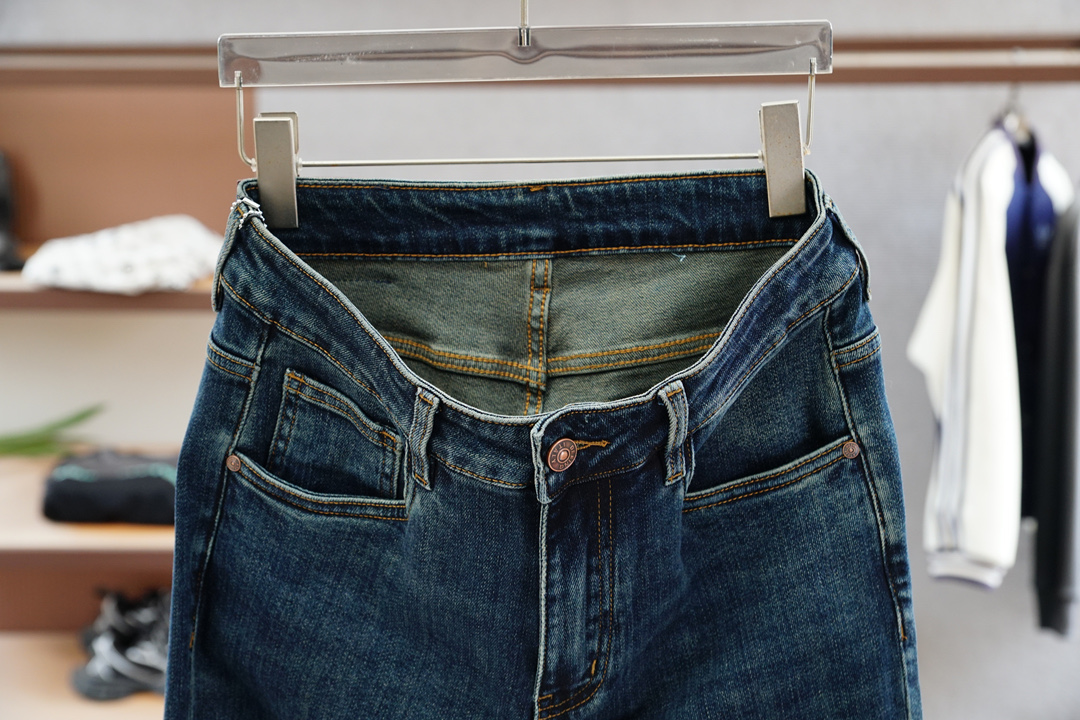 Polo/新款来袭🔥早秋新款新款休闲裤牛仔裤，高端定制系列。进口高密度纯棉加沙洗工艺舒适柔软亲肤，笔挺不