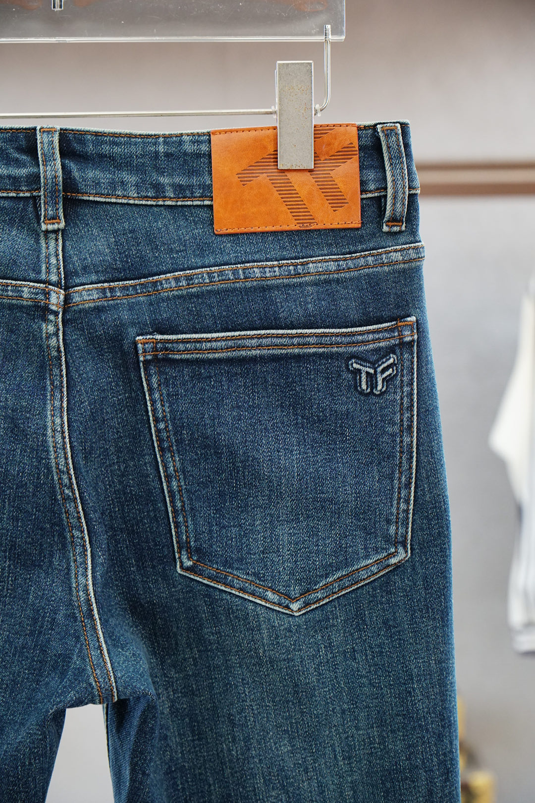 TF-新款来袭🔥早秋新款新款休闲裤牛仔裤，高端定制系列。进口高密度纯棉加沙洗工艺舒适柔软亲肤，笔挺不易起