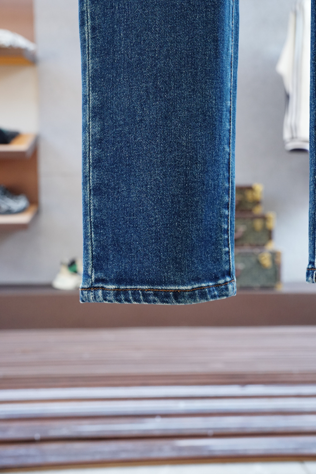 罗意威/Loewe/新款来袭🔥早秋新款新款休闲裤牛仔裤，高端定制系列。进口高密度纯棉加沙洗工艺舒适柔软亲