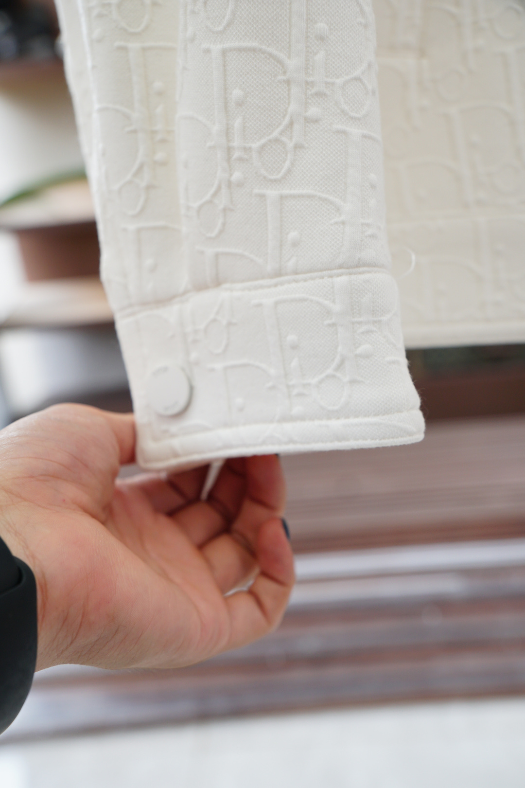 Dior迪奥/经典男士商务休闲小站领夹克外套.提花设计满满时尚感，颇具意大利典型风格的时装，贸易公司渠道