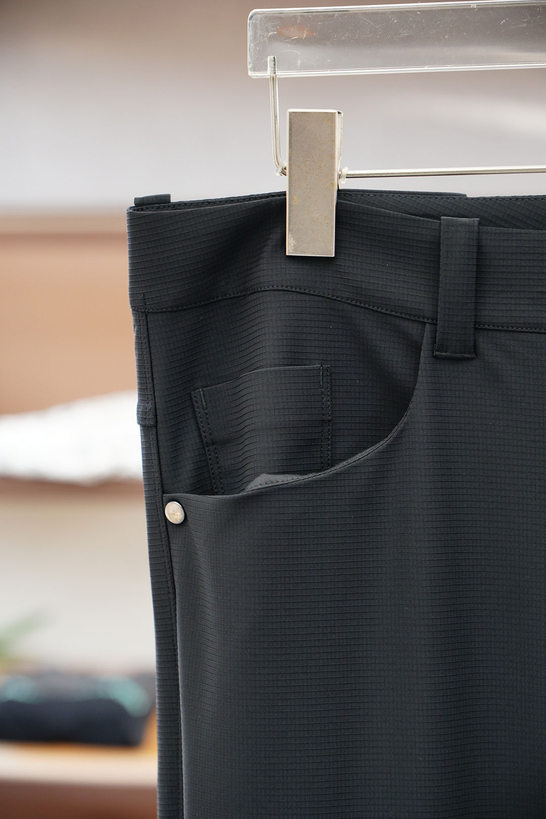 始祖鸟/PArcx*商务弹力西装裤简洁经典设计，精选65再生尼龙➕25人棉➕8弹力氨纶，混纺结合水洗预处