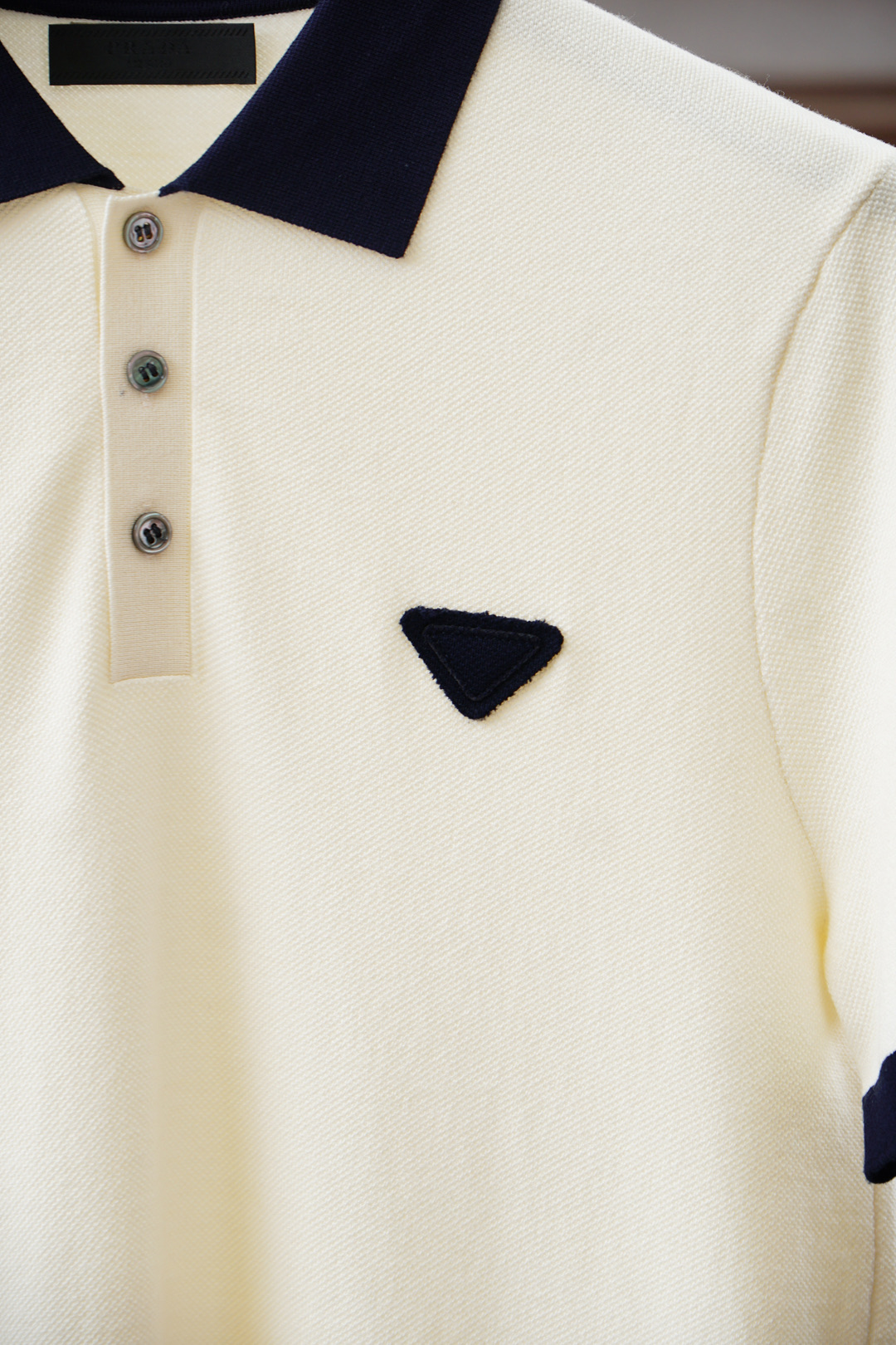 Prada普拉达-🍐2025ss秋冬专柜同款同步上新短袖醋酸天丝羊毛针织面料 一体起脚针织 高端人士必备