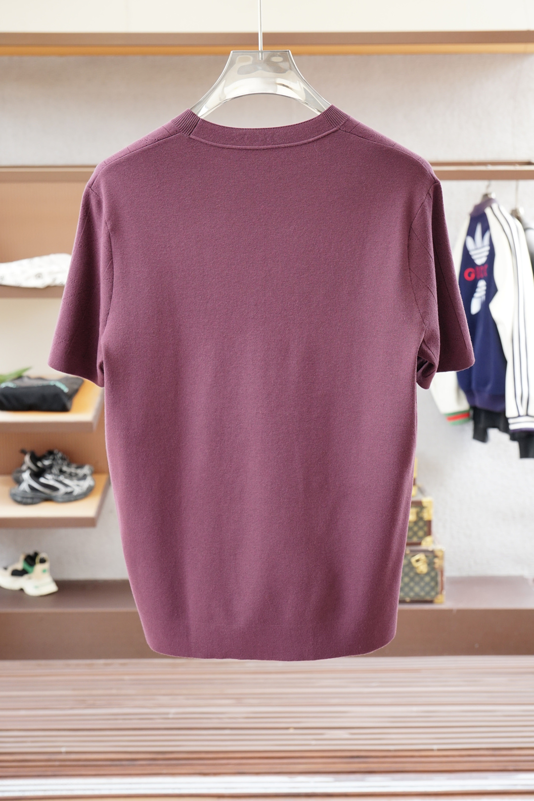 Dior 迪奥-🍐2025ss秋冬专柜同款同步上新打底短袖醋酸天丝羊毛针织面料 一体起脚针织 高端人士必