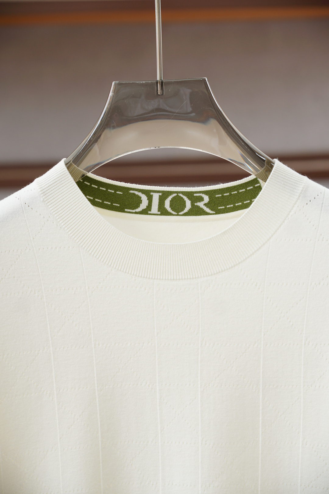 Dior 迪奥-🍐2025ss秋冬专柜同款同步上新打底短袖醋酸天丝羊毛针织面料 一体起脚针织 高端人士必