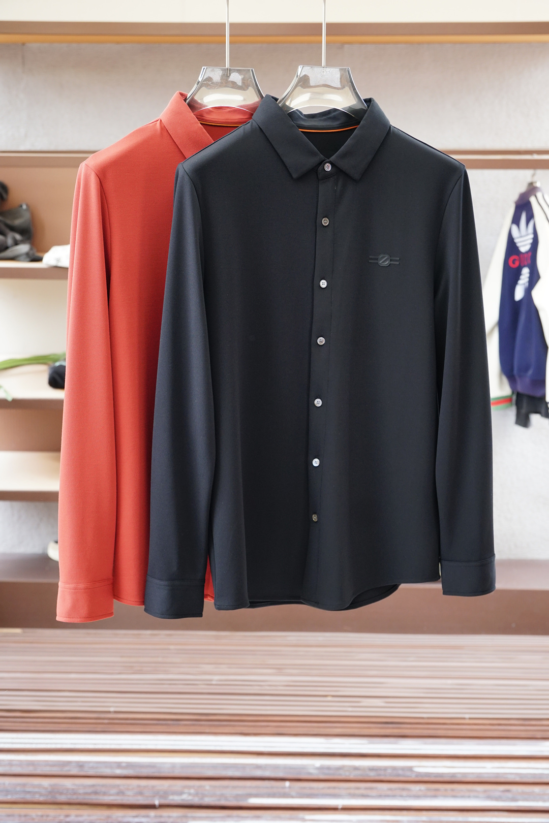 杰尼亚/🍎2025新品 专柜在售 时尚高端男装衬衣，纯白色设计干净利落整洁，董事长精英必备系列，舒适松弛