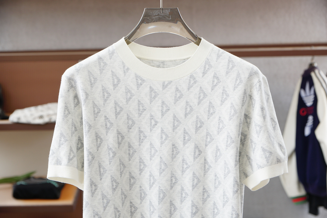 Dior迪奥🍐高级成衣 2025秋冬打底系列！熟男 轻熟男 最爱款式 最经典净色通勤百搭帅气的圆领短袖打