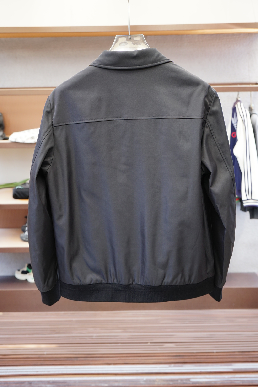 BBR-巴宝莉/Burberry 25早秋新款发布❤️巴宝莉翻领夹克外套，秋季爆款外套，格子内里，战马刺