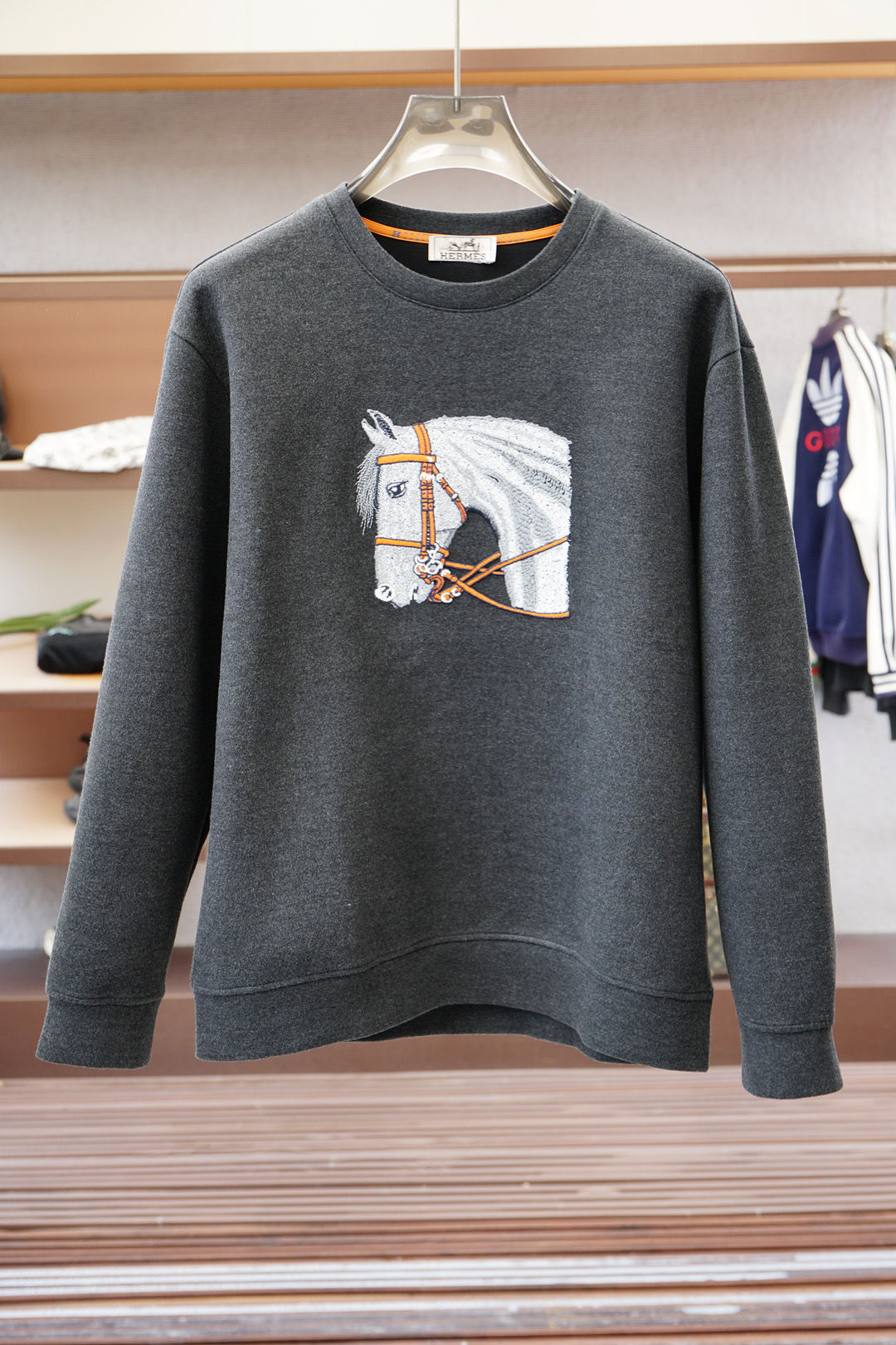 Hermes爱马仕-2025早秋 新款卫衣，高品质，顶级版本贸易公司渠道订单，海外精品独家限定发售，经典