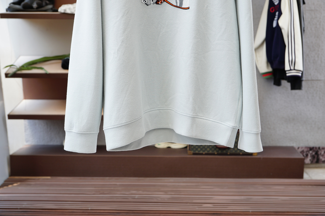 Hermes爱马仕-2025早秋 新款卫衣，高品质，顶级版本贸易公司渠道订单，海外精品独家限定发售，经典