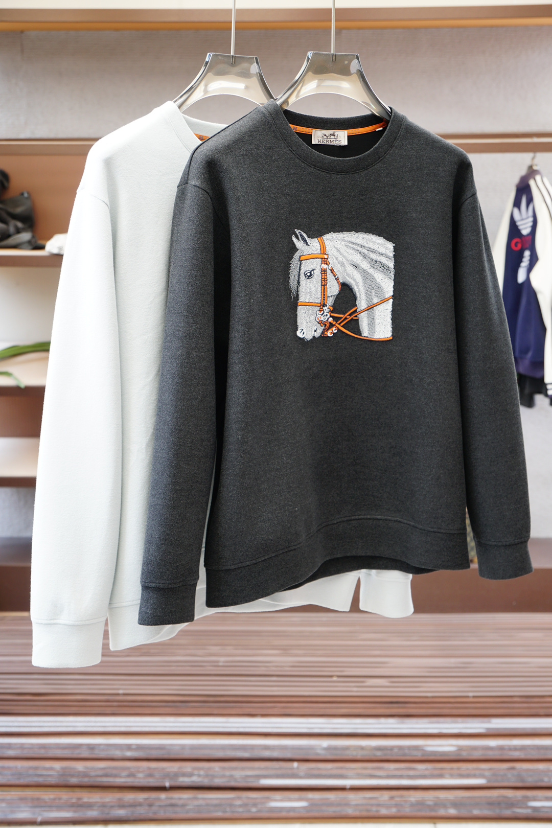 Hermes爱马仕-2025早秋 新款卫衣，高品质，顶级版本贸易公司渠道订单，海外精品独家限定发售，经典