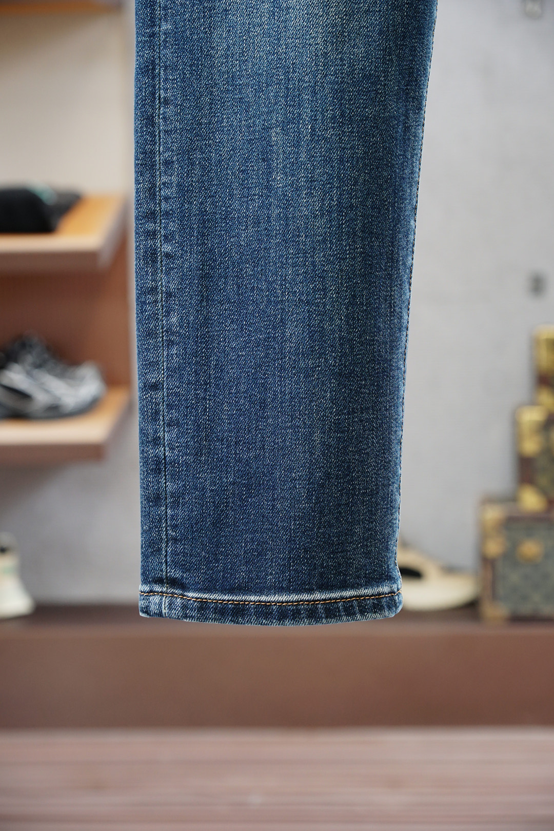 Dior迪奥/新款来袭🔥早秋新款新款休闲裤牛仔裤，高端定制系列。进口高密度纯棉加沙洗工艺舒适柔软亲肤，笔