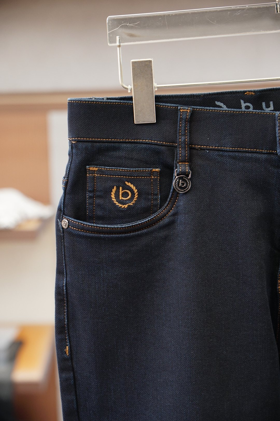 BUGATTI-新款来袭🍌2025早秋新款新款休闲裤牛仔裤，高端定制系列。进口高密度纯棉加沙洗工艺舒适柔