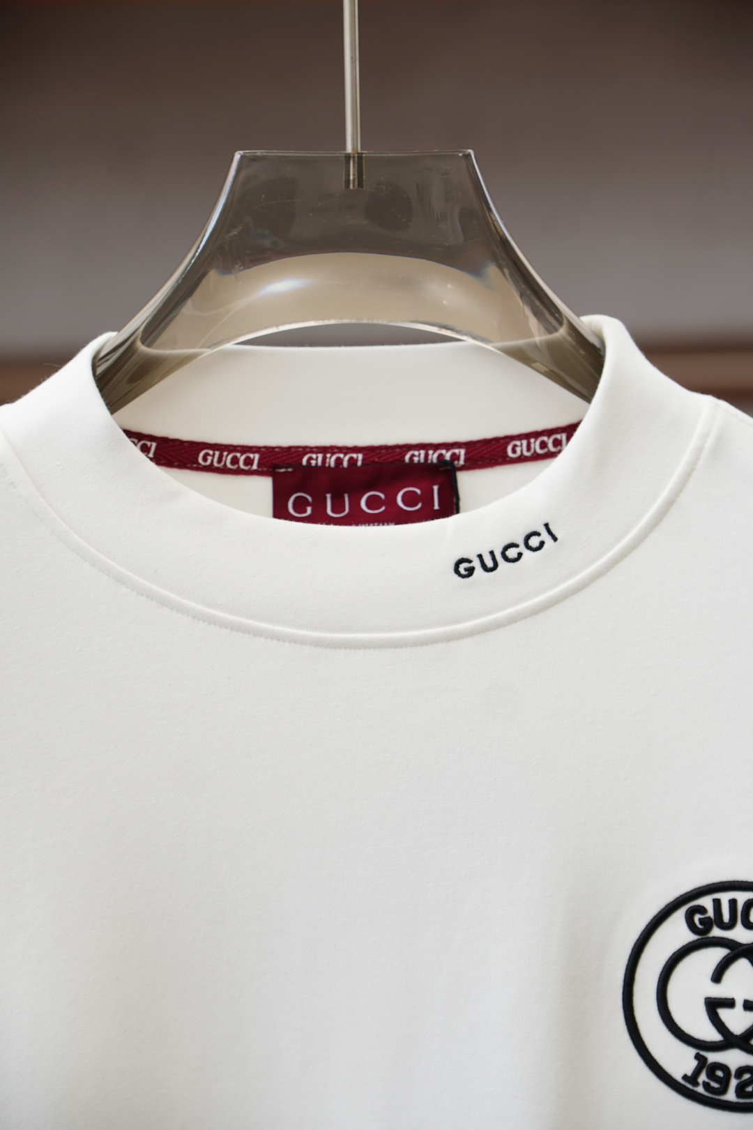 -Gucci-古奇/2025秋季打底系列新品🍐男士圆领长袖🌽奢华品牌字母LOGO标识标注👍🏼上身就能体会