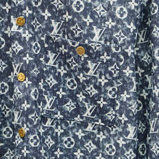 Lv 路易威登-典藏臻品】路易*登家族2025年最新早秋时装印花牛仔外套衬衫,男士高端时尚休闲长袖衬衫, Lv 路易威登-典藏臻品】路易*登家族2025年最新早秋时装印花牛仔外套衬衫,男士高端时尚休闲长袖衬衫,