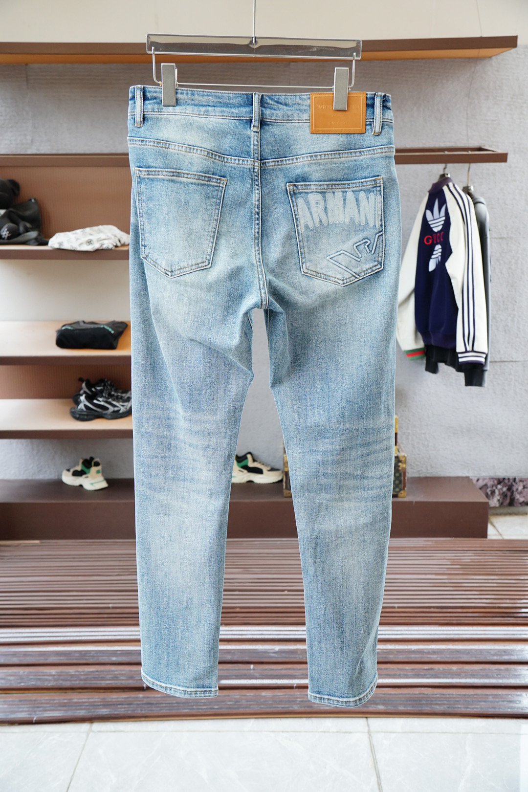 ARMAN-新款来袭🍒/2025早秋新款新款休闲裤牛仔裤，高端定制系列。进口高密度纯棉加沙洗工艺舒适柔软