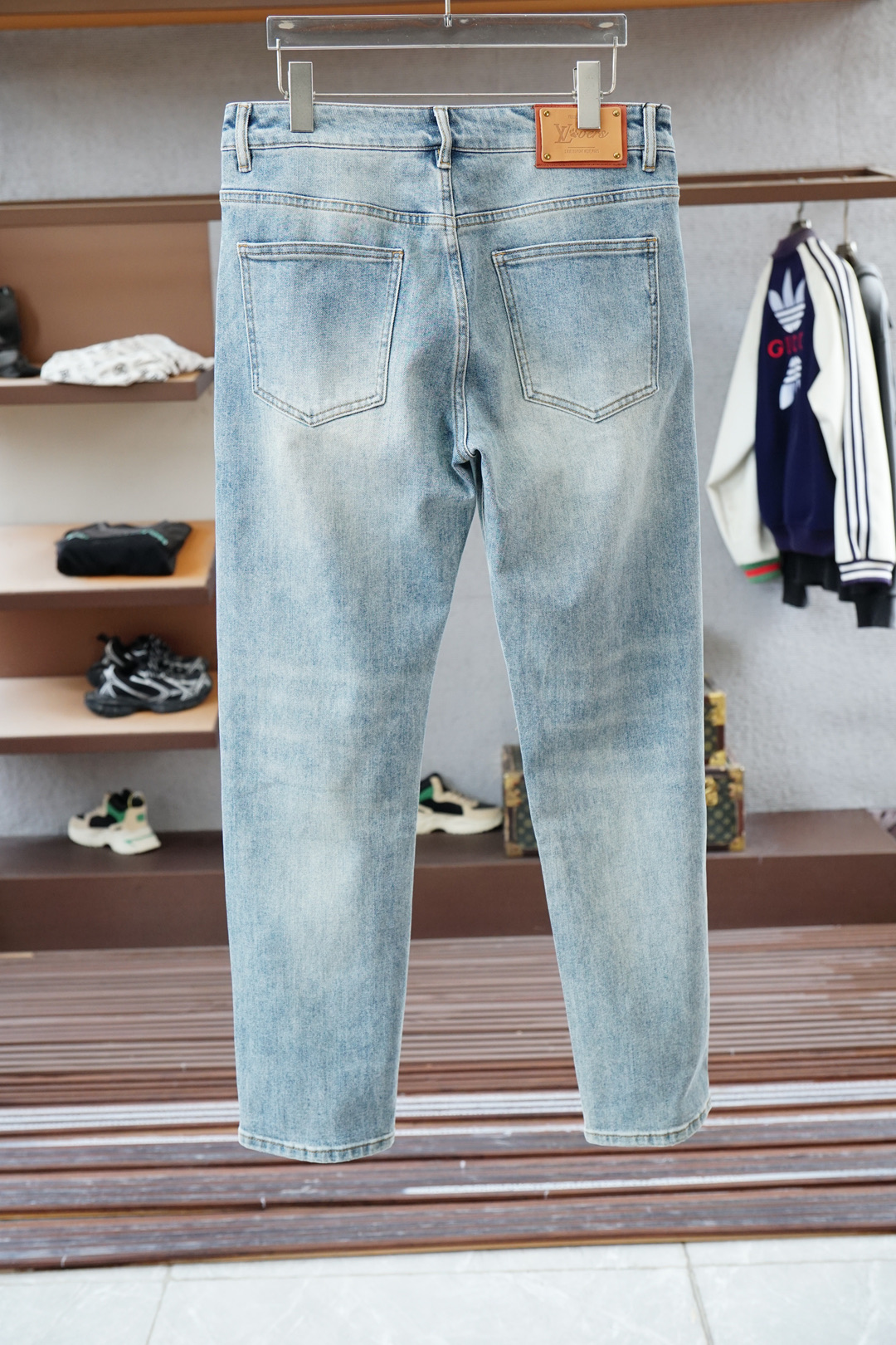 Lv 路易威登-新款来袭🍒2025早秋新款新款休闲裤牛仔裤，高端定制系列。进口高密度纯棉加沙洗工艺舒适柔