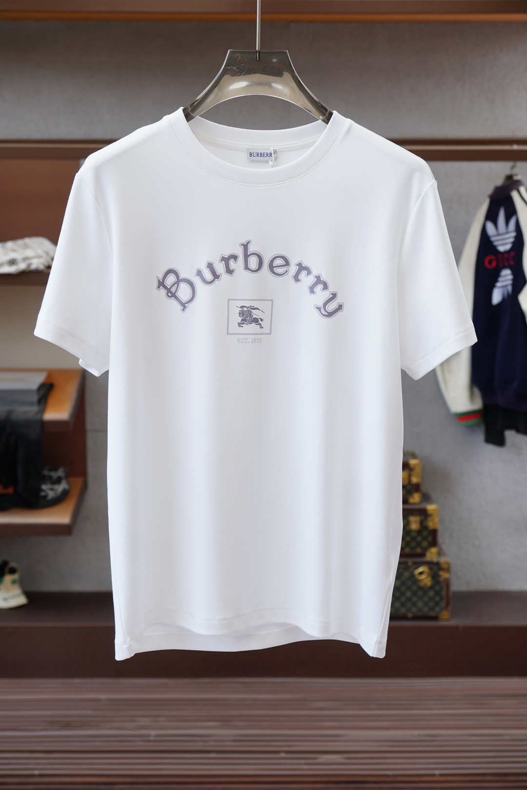 BBR巴宝莉-👾高级成衣 2025秋冬打底系列！熟男 轻熟男 最爱款式 最经典净色通勤百搭帅气的圆领短袖