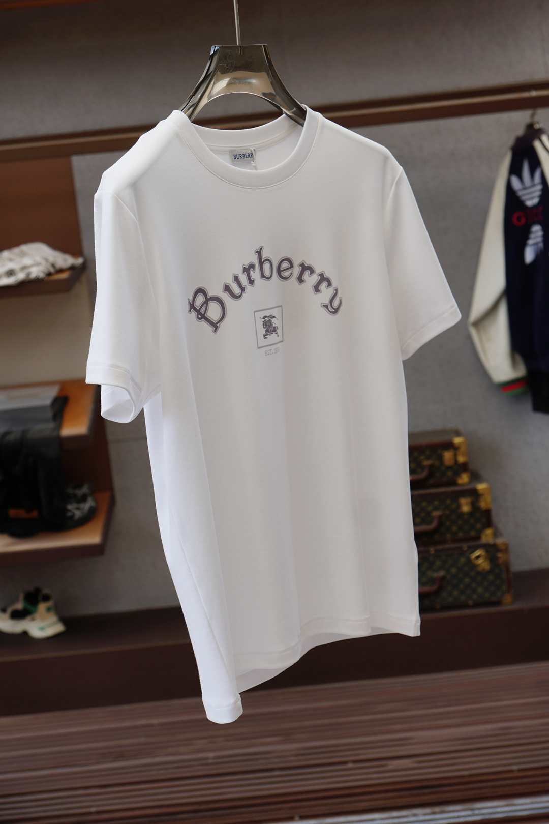 BBR巴宝莉-👾高级成衣 2025秋冬打底系列！熟男 轻熟男 最爱款式 最经典净色通勤百搭帅气的圆领短袖